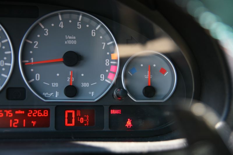Outside temperature gauge bmw e46 #7
